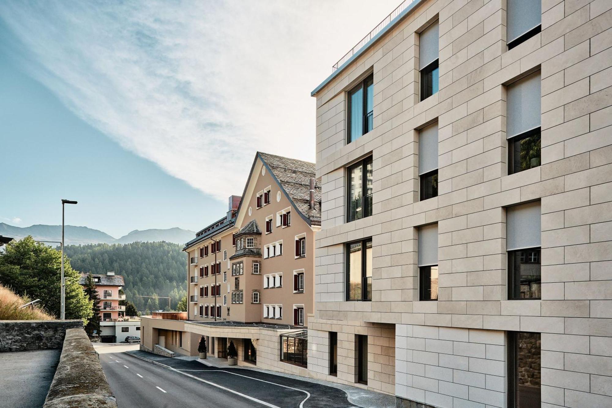 Hotel Grace La Margna St Moritz ภายนอก รูปภาพ