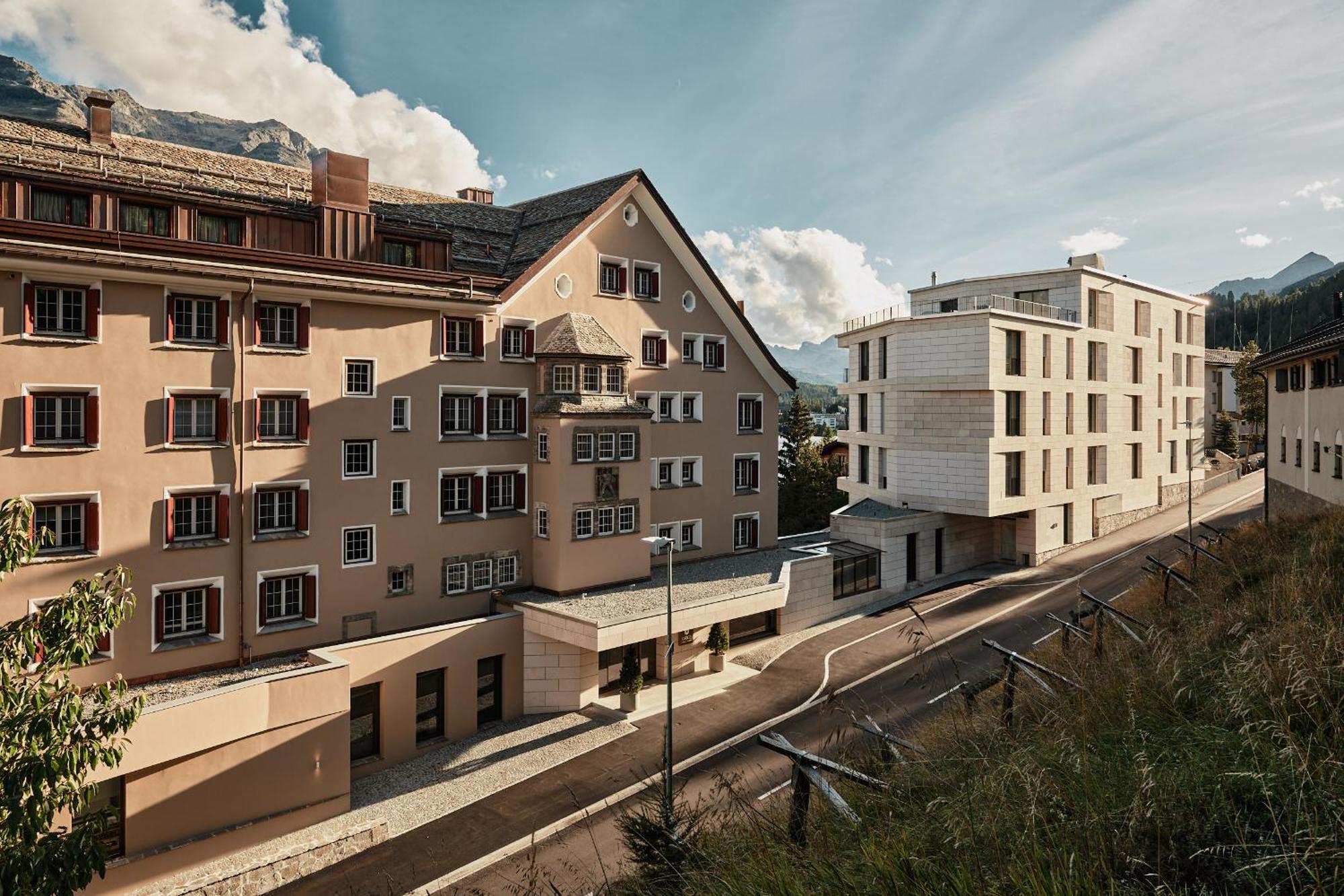 Hotel Grace La Margna St Moritz ภายนอก รูปภาพ