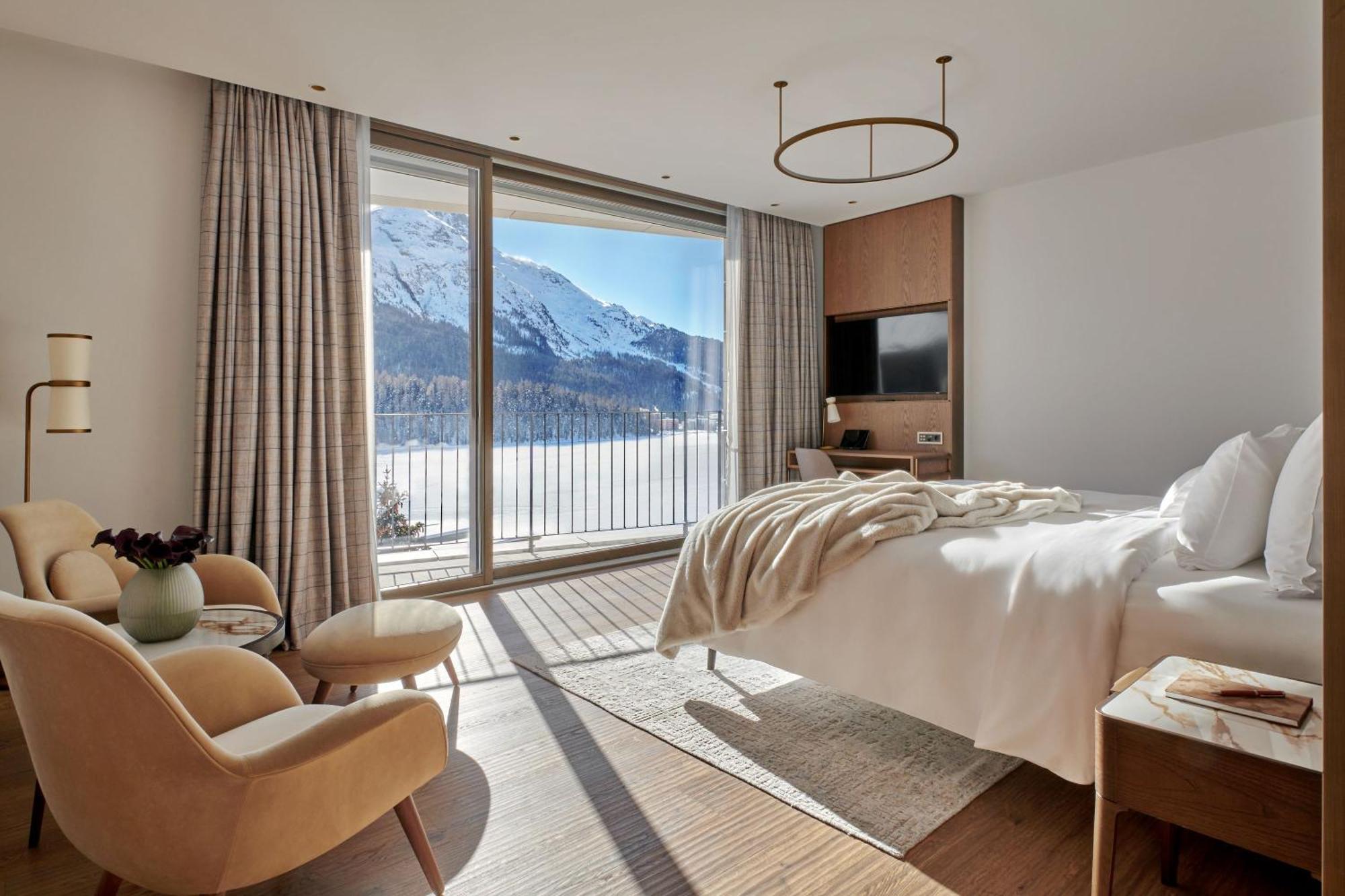 Hotel Grace La Margna St Moritz ภายนอก รูปภาพ