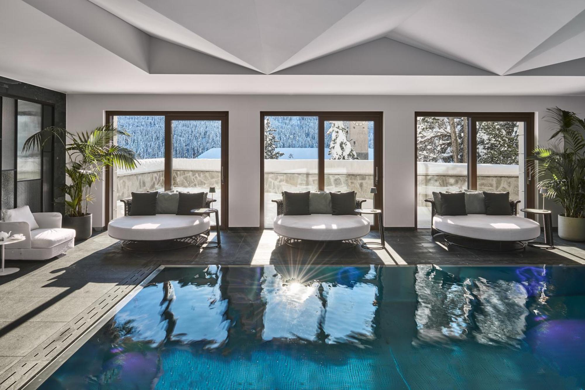 Hotel Grace La Margna St Moritz ภายนอก รูปภาพ
