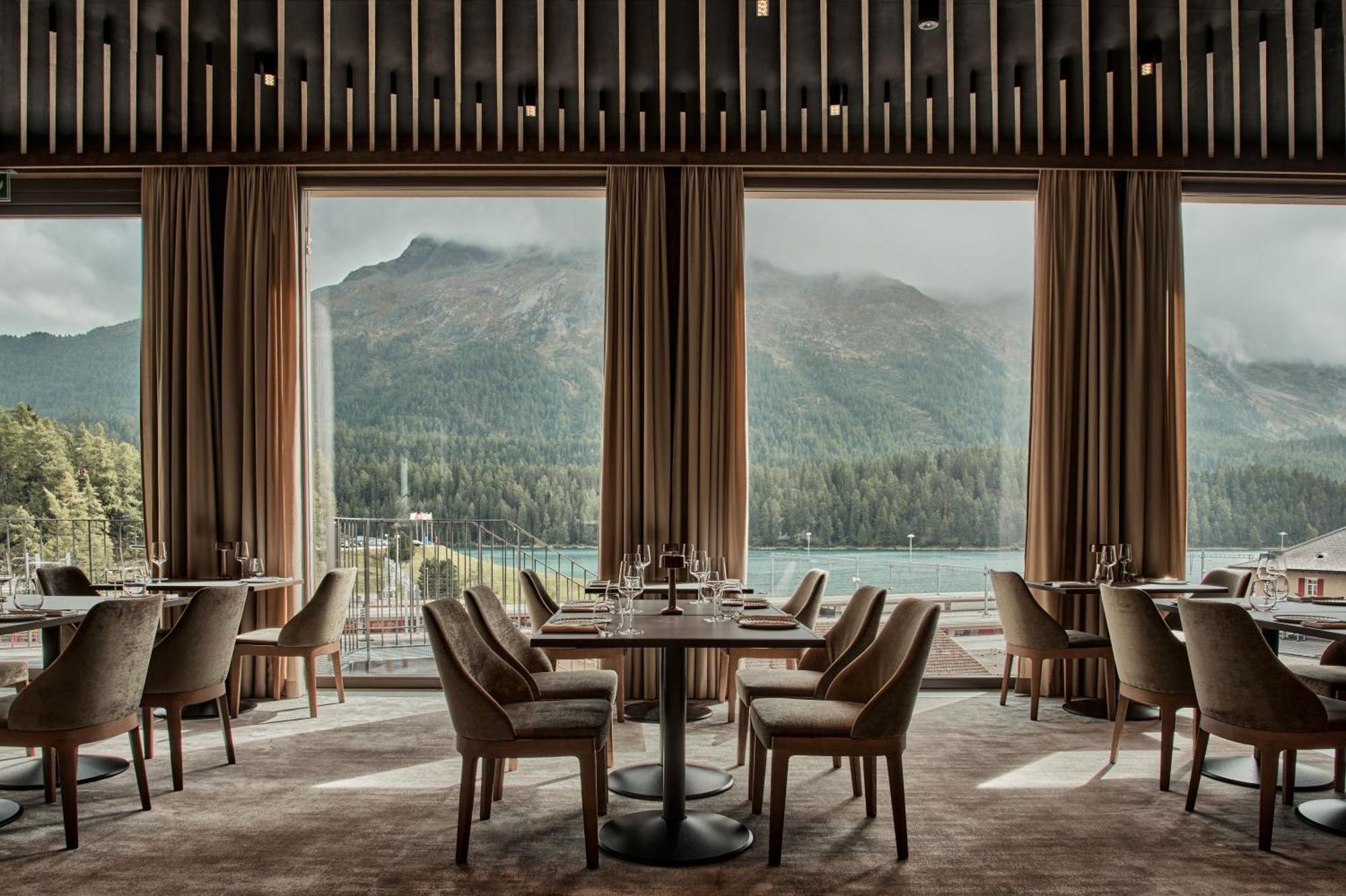 Hotel Grace La Margna St Moritz ภายนอก รูปภาพ