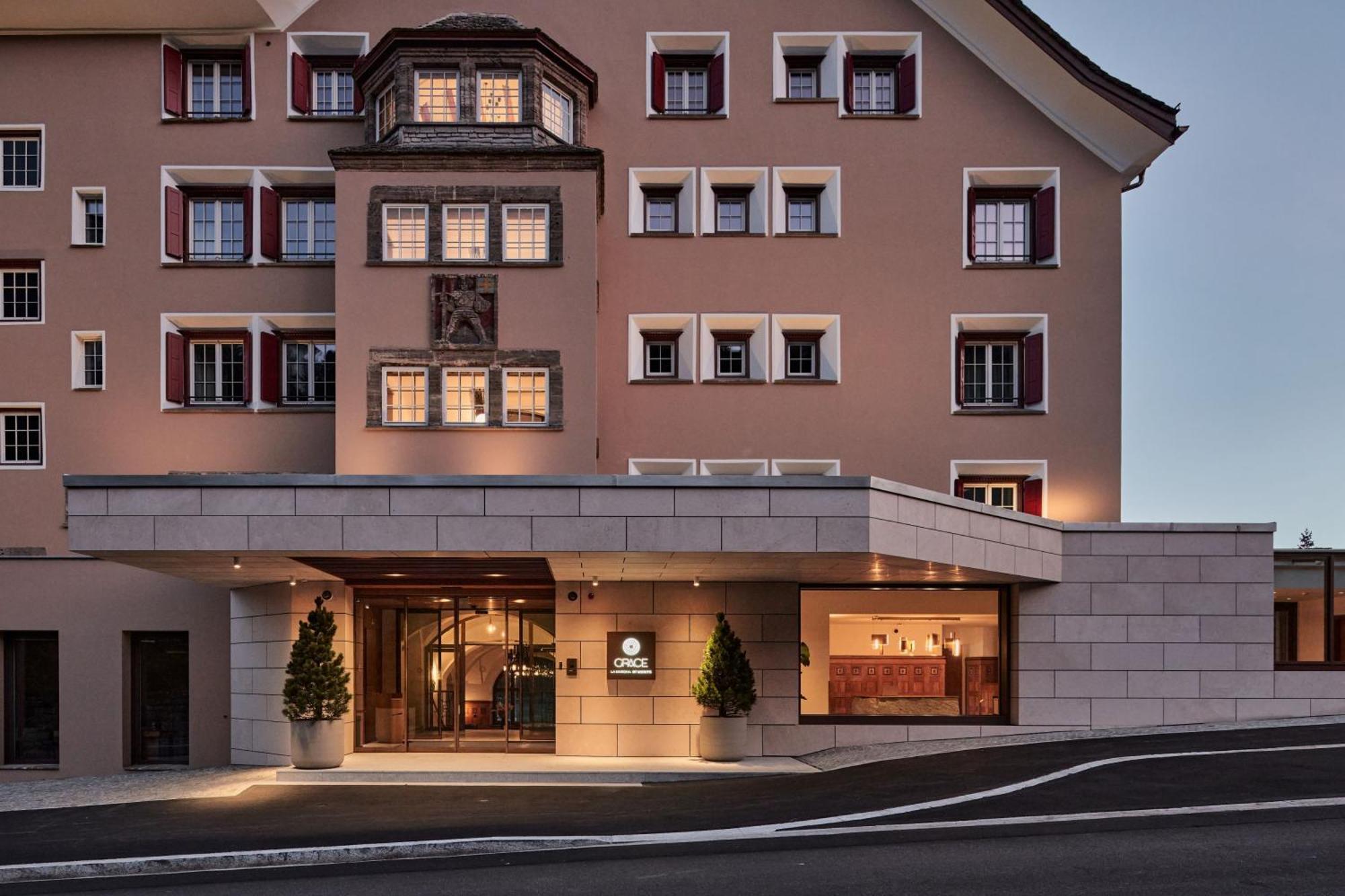 Hotel Grace La Margna St Moritz ภายนอก รูปภาพ