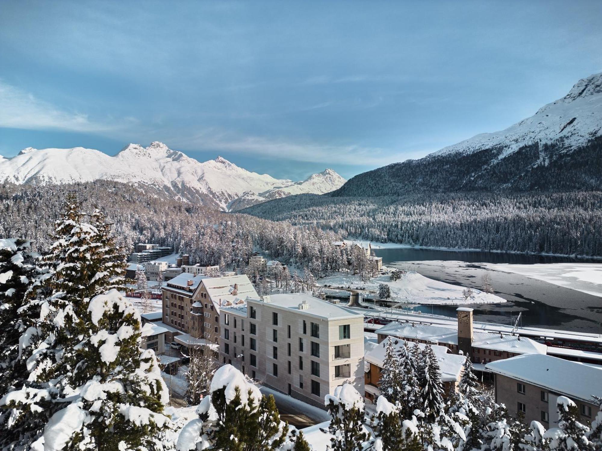 Hotel Grace La Margna St Moritz ภายนอก รูปภาพ
