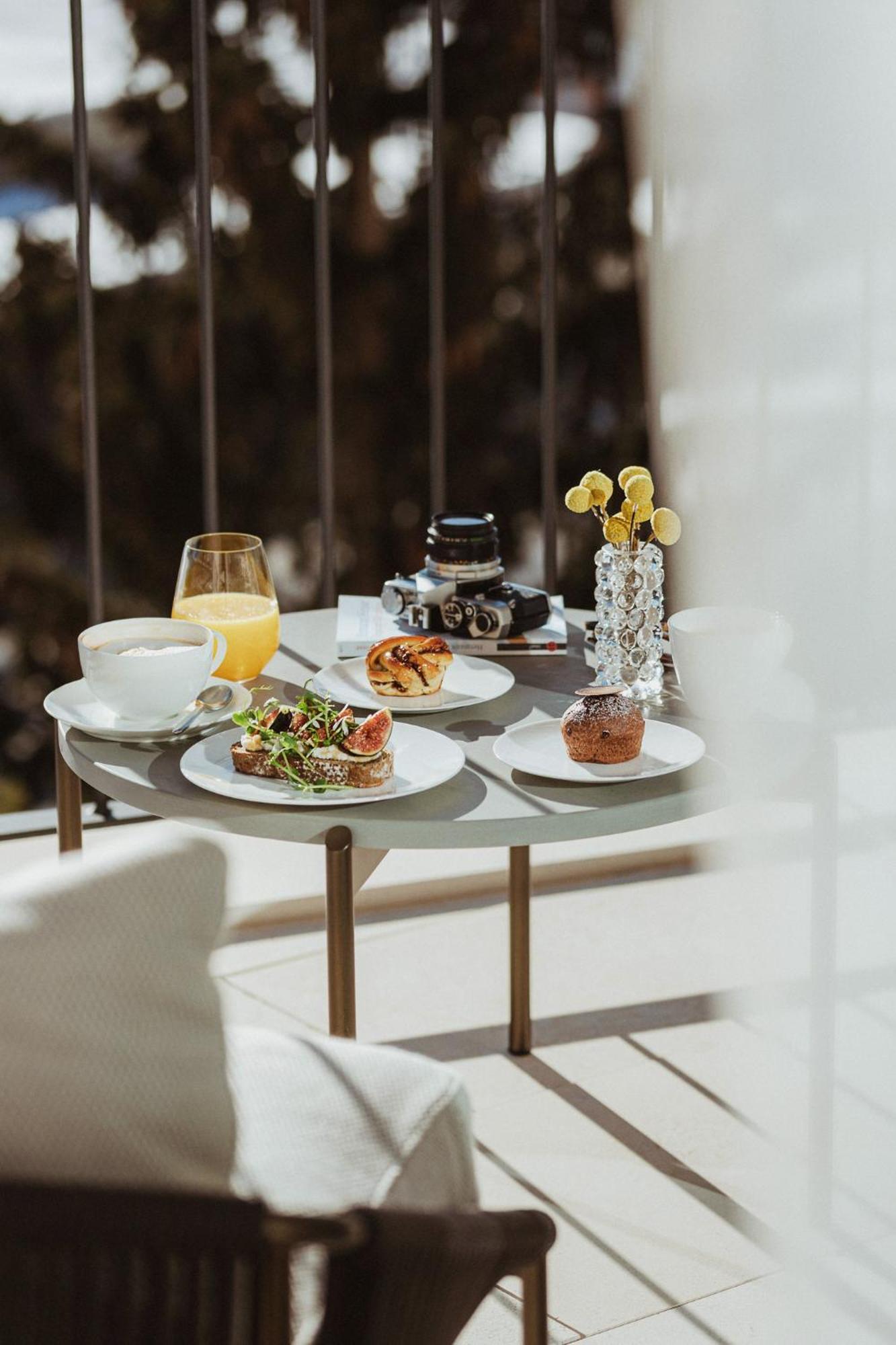 Hotel Grace La Margna St Moritz ภายนอก รูปภาพ