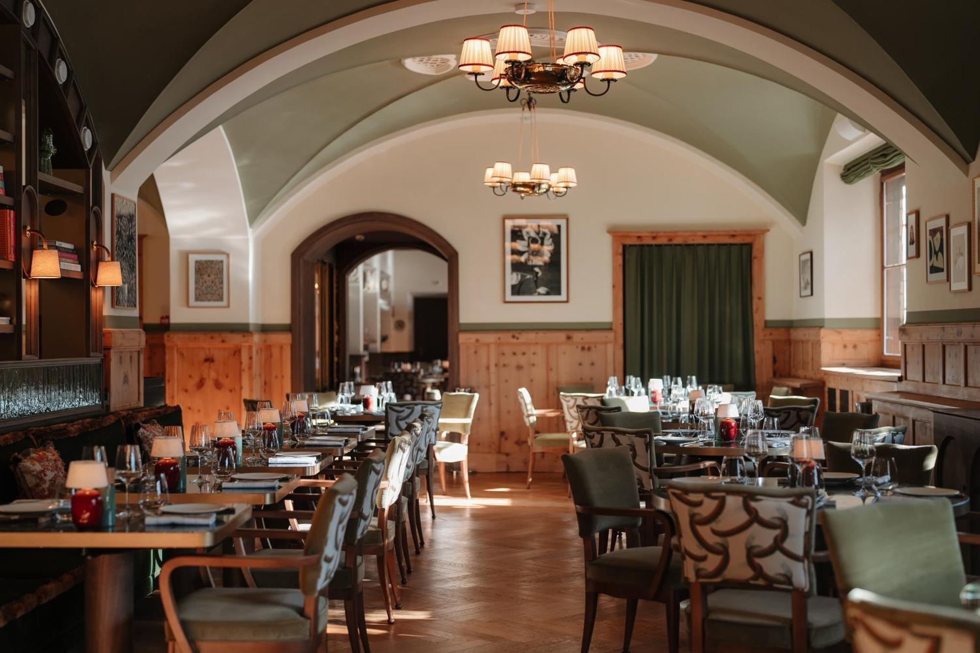 Hotel Grace La Margna St Moritz ภายนอก รูปภาพ