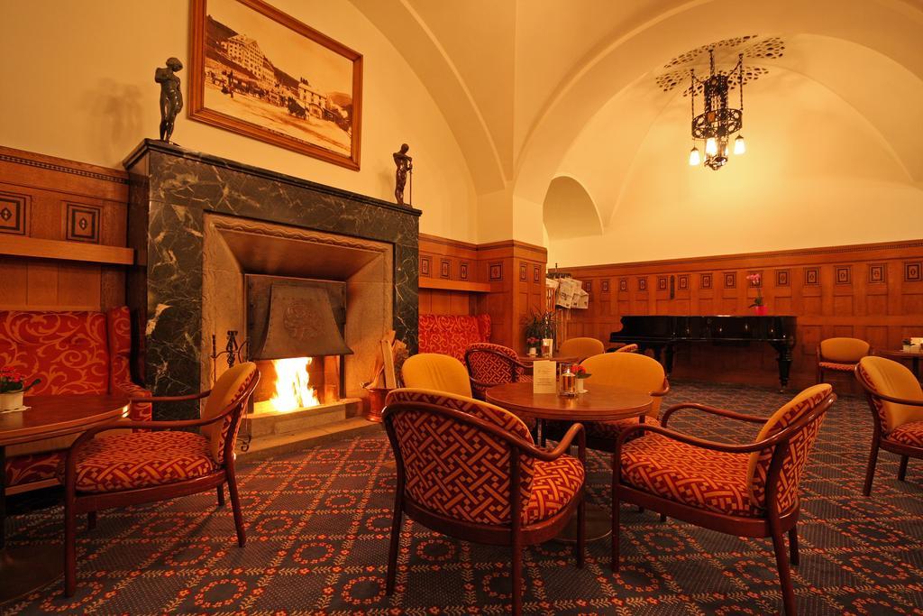 Hotel Grace La Margna St Moritz ร้านอาหาร รูปภาพ